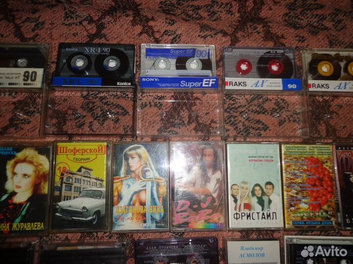 Аудиокассеты разные СССР, и импортные