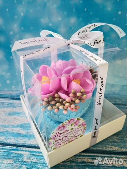 Букет из мыла