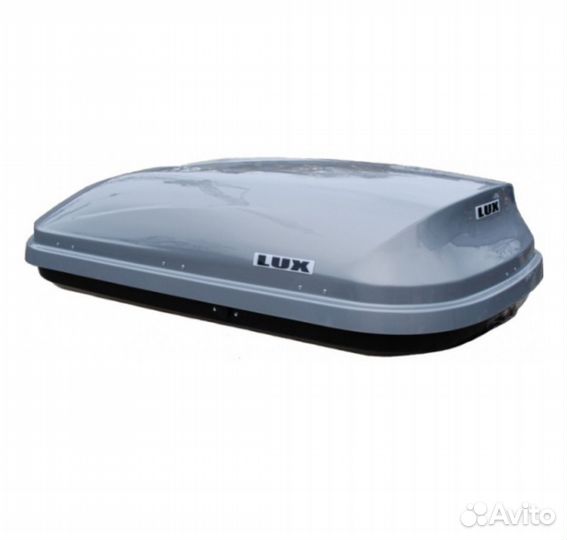 Автобокс lux 600 серый металлик 440 лит