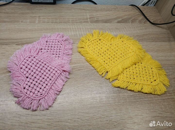 Подставка под горячее в стиле макраме цена 300 шт