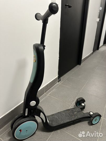 Велосипед-самокат трансформер