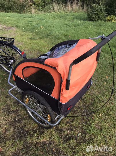 Коляска велоприцеп