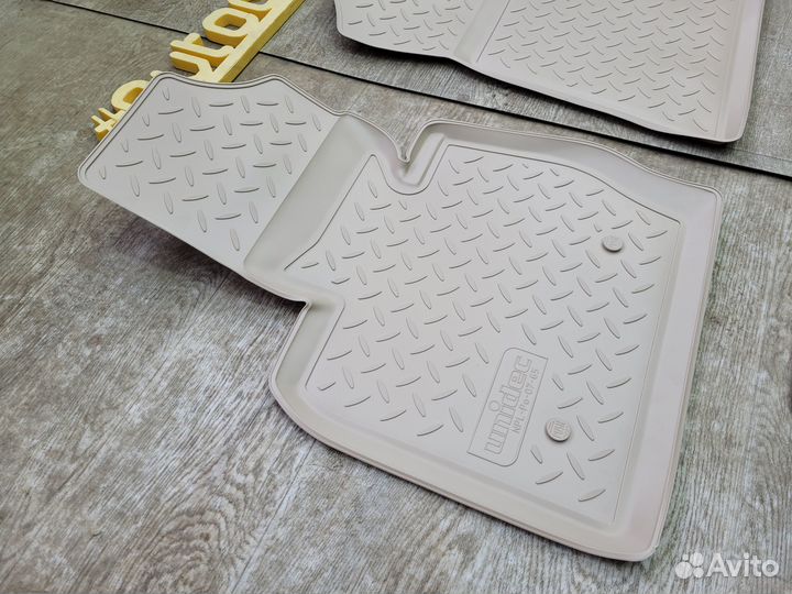 Коврики в салон BMW X4 F26 (2014-2018) Бежевые