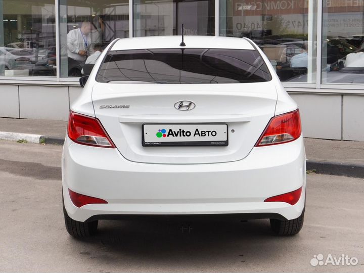 Hyundai Solaris 1.6 МТ, 2016, 117 382 км