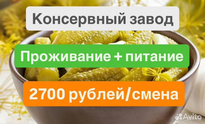 Разнорабочий вахтой с питанием. Краснодарский край