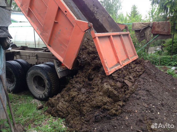 Доставка навоза перегноя