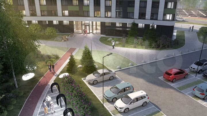 1-к. квартира, 38,4 м², 9/14 эт.