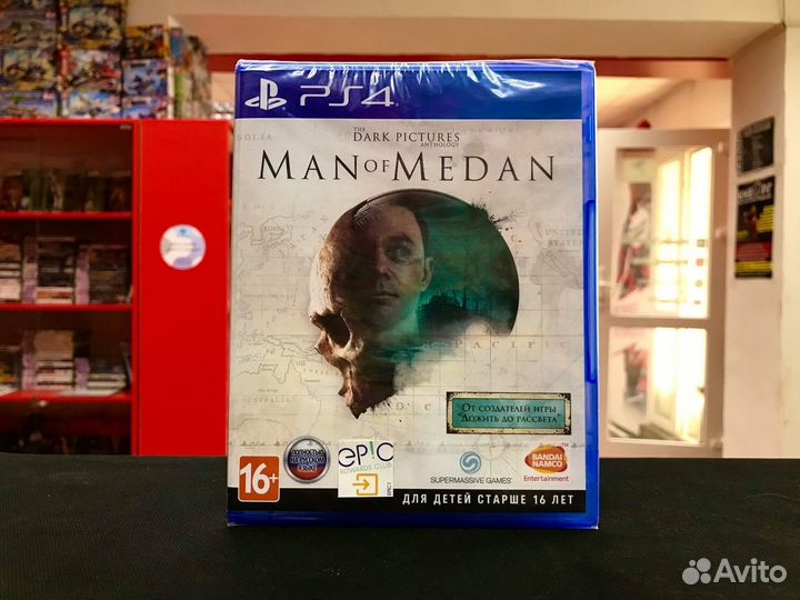 Диск PS4 tdpa Man Of Medan (Новый)