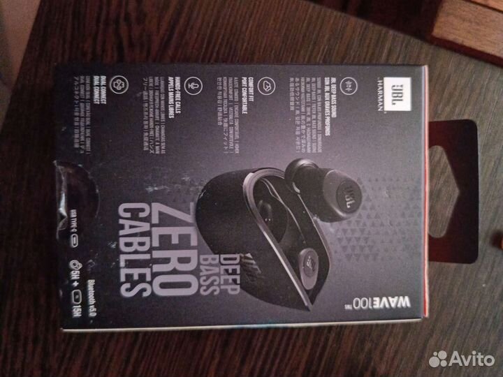 Беспроводные наушники JBL wave 100TWS