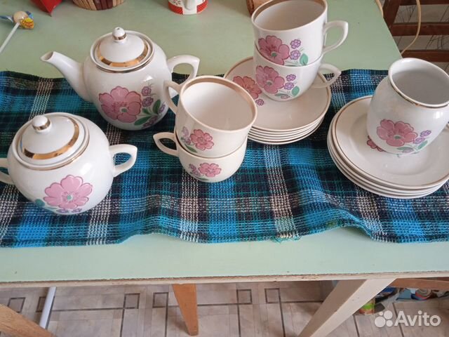 Чайный сервиз фарфор СССР