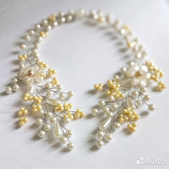 Обруч для волос ручной работы