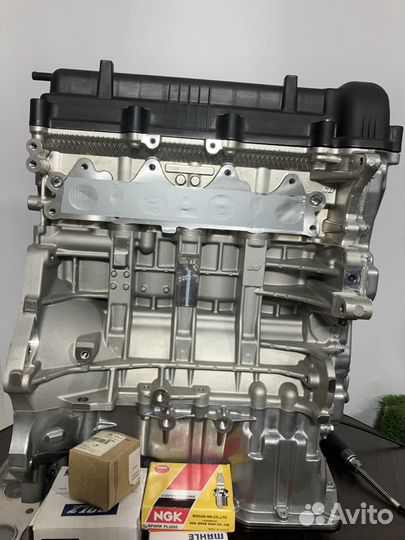 Новый двигатель на Hyundai Elantra Solaris 1.6