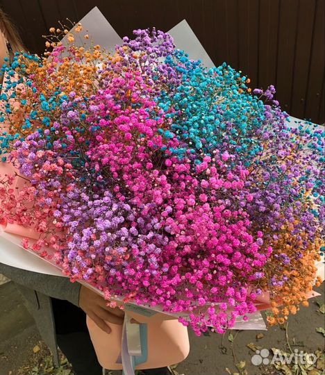 Букет из гипсофилы