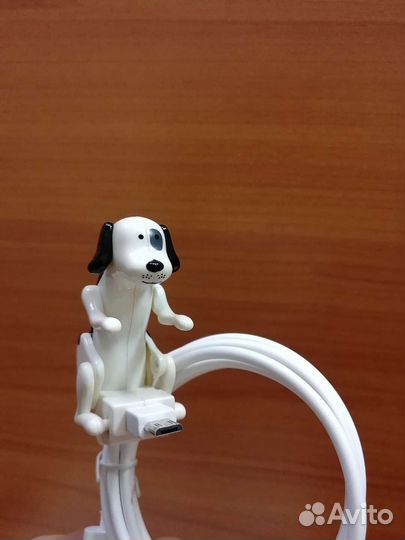 Телефонный кабель micro USB, Весёлая собака