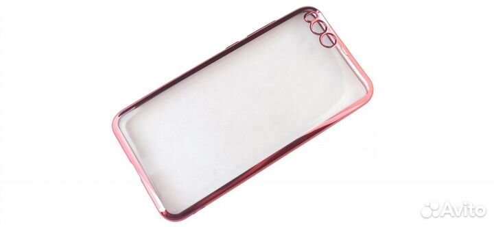 Чехол (бампер) Xiaomi Mi 6, красный (силикон)