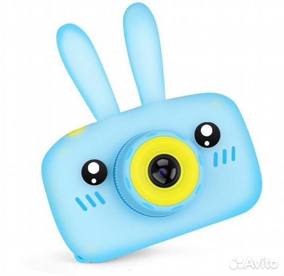 Детская цифровая камера фотоаппарат с ушками