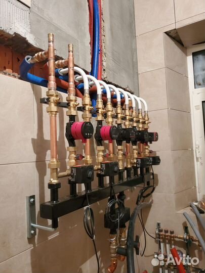 Монтаж отопления, водоснабжения, водооотведение