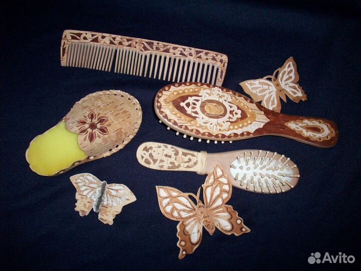 Берестяные украшения