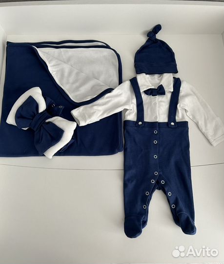 Комплект на выписку для мальчика