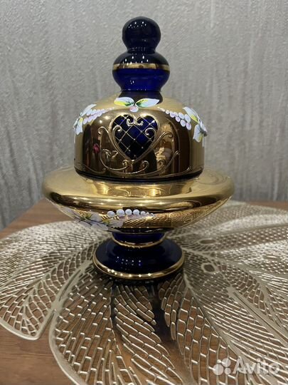 Ваза конфетница Богемия