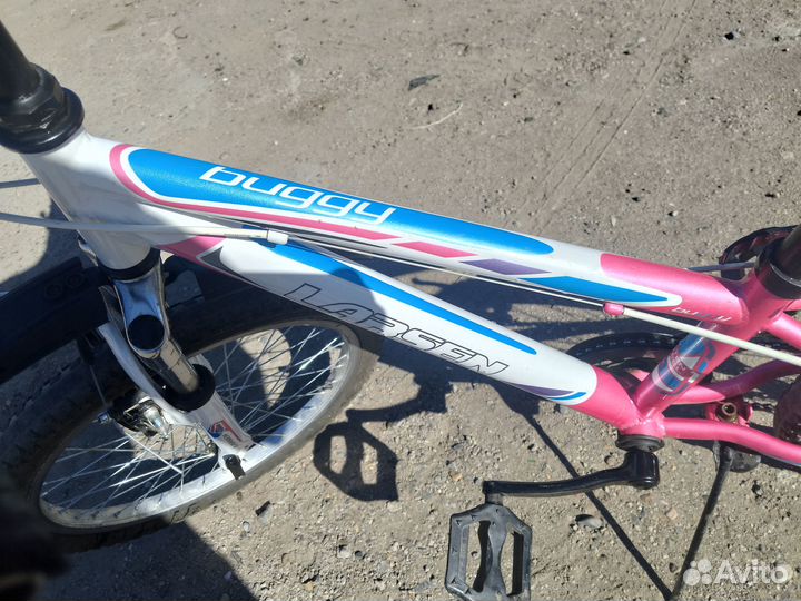 Велосипед детский для девочки Larsen Buggy