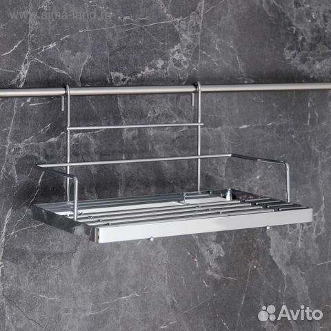 Полка на рейлинг, новая