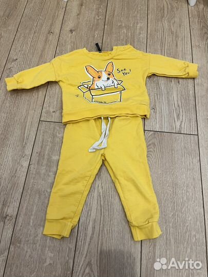 Вещи пакетом на девочку 80