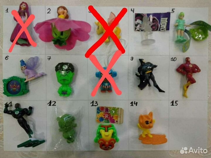 Игрушки/фигурки из Киндеров