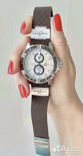 Часы Ulysse Nardin сапфир механика