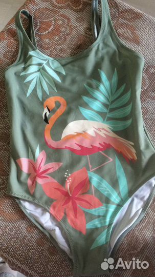 3 купальника для девочки Zara,Calzedonia