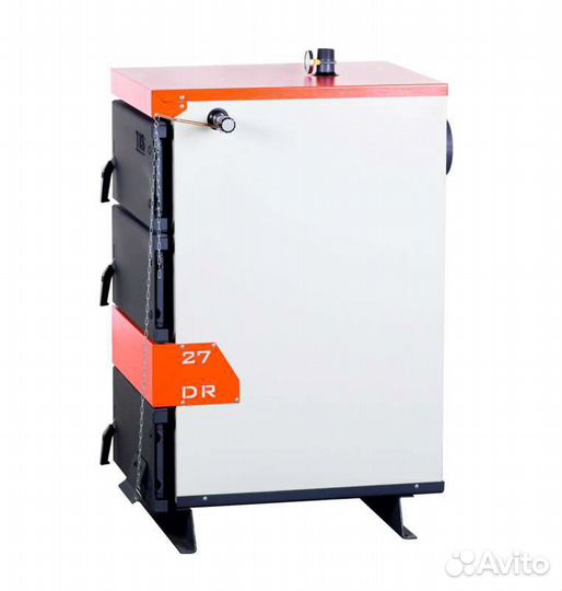 Котел твердотопливный дровяной DR TiS