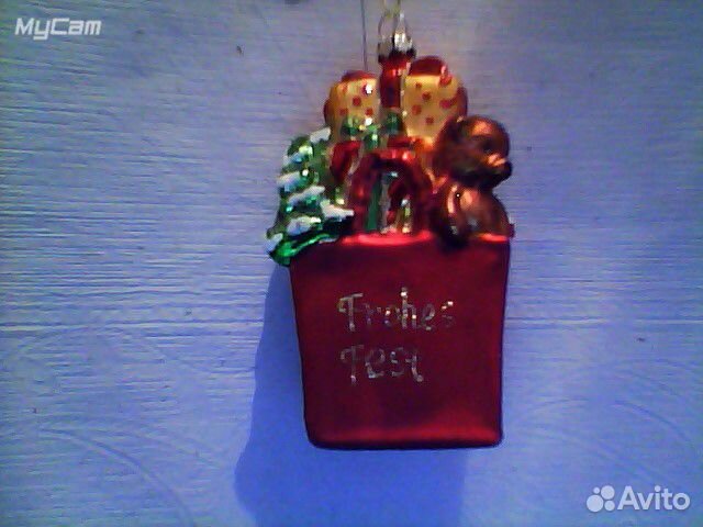 Елочная игрушка Германия Inge-Glas