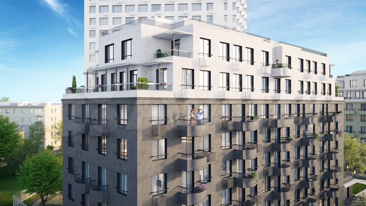 2-к. квартира, 51,5 м², 3/25 эт.