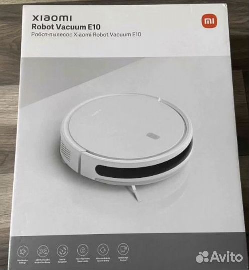 Новый Робот-пылесос Xiaomi Robot Vacuum E10 EU