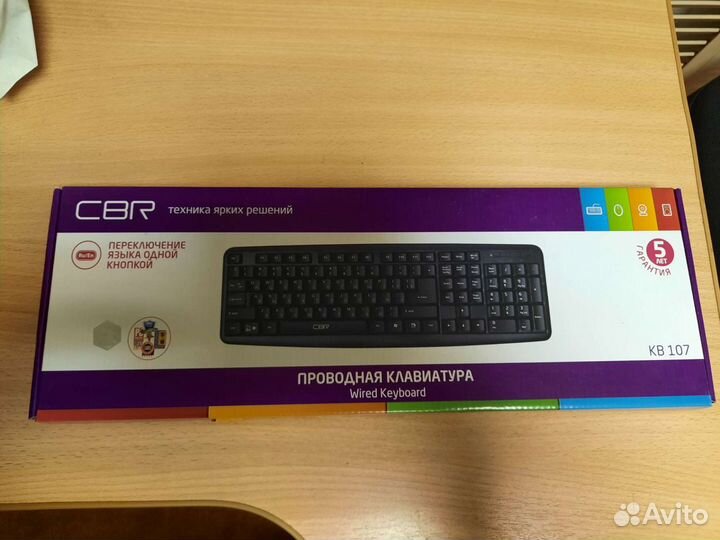 Клавиатура cbr kb107
