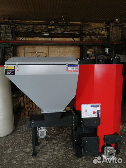 Котел отопления до 7 дней горения на 1 загрузке