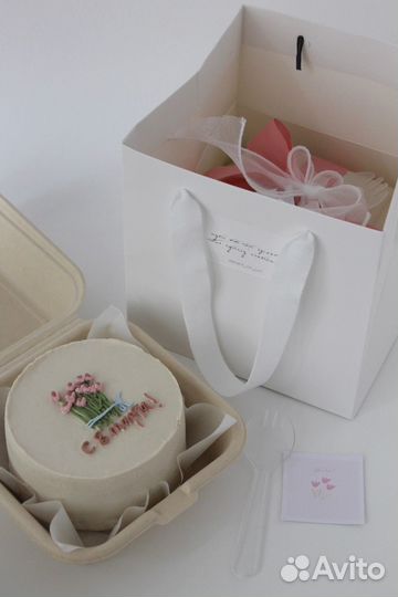 Бенто торт на 8 марта