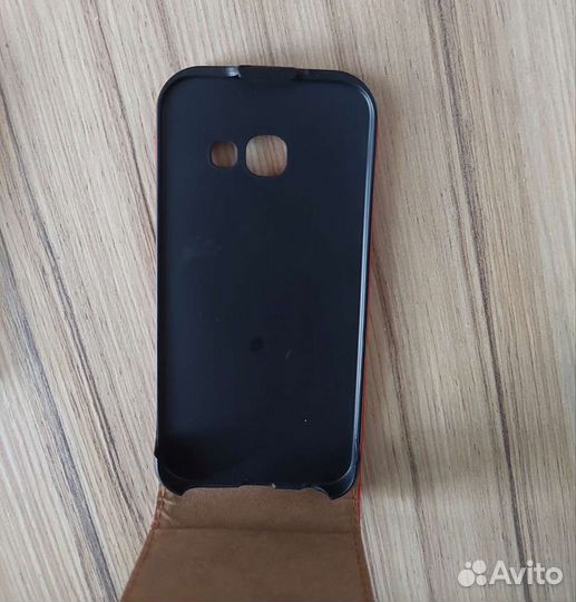 Чехол (флип) на samsung A3 2017