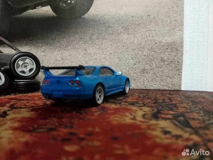 Hot wheels custom nissan skyline r33