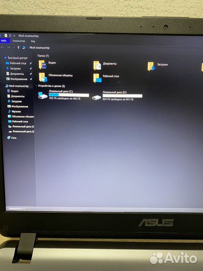 Ноутбук asus