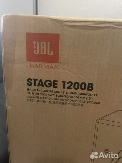 Сабвуфер JBL Stage 1200B Новый