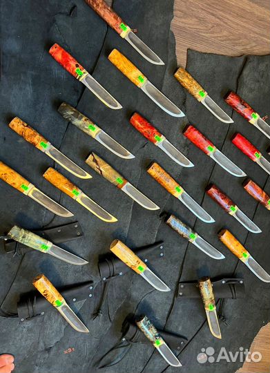 Якутский нож 110х18ш кованный ручная работы