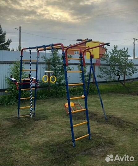 Уличный комплекс Юный Атлет плюс с Сеткой