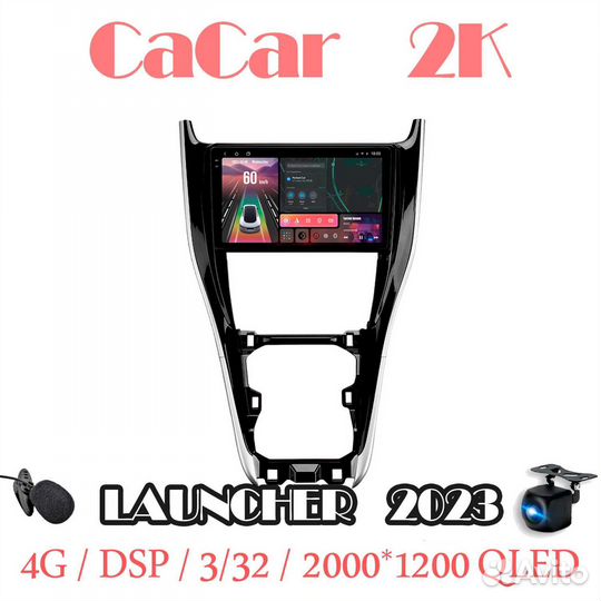 Магнитола 2К на андроиде Toyota Harrier XU60 (4/32