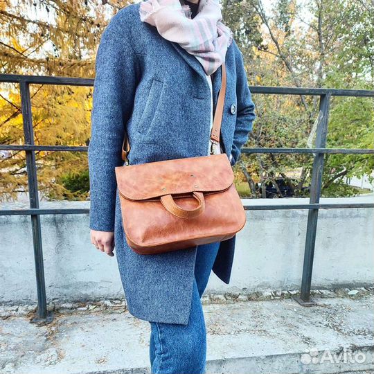 Сумка женская натуральная кожа ручная работа