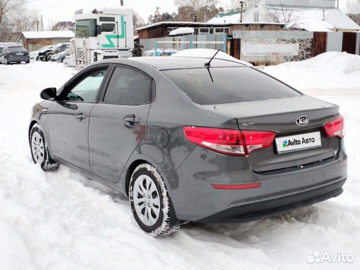 Kia Rio 1.6 МТ, 2016, 190 000 км