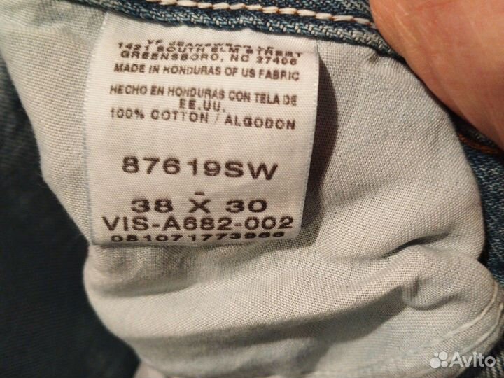 Джинсыrustlerмhard workingJeansguarant3830Honduras