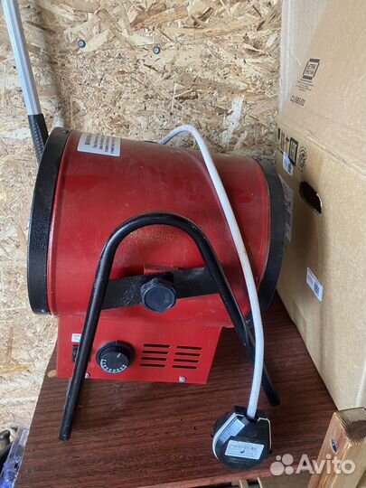 Пушка электрическая тепловая кэвп 3/6, квт 220