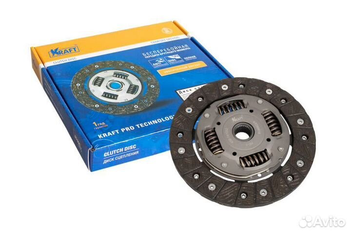 Диск сцепления kraft KT 098618