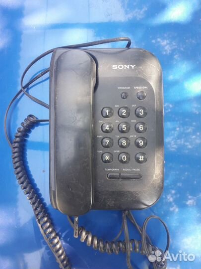 Стационарный телефон sony